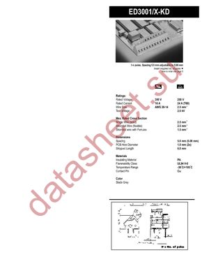 ED3001/8-KD datasheet  